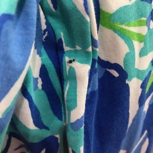 Lilly Pulitzer t shirt styled dress